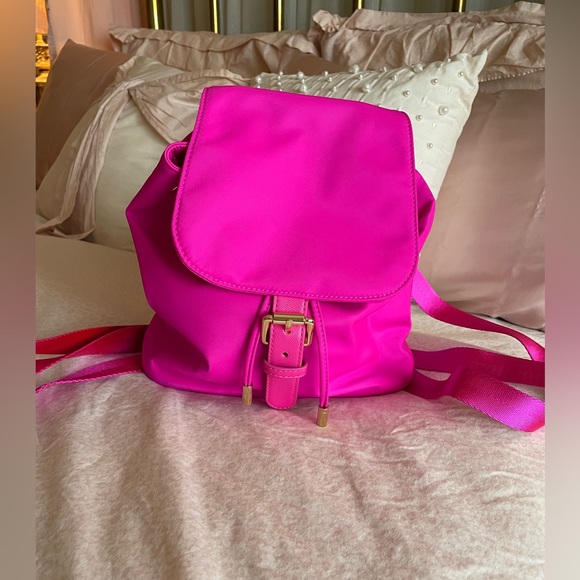 Stoney Clover Lane Handbags - Stoney Clover Lane Fuchsia Mini Flap Backpack 💓